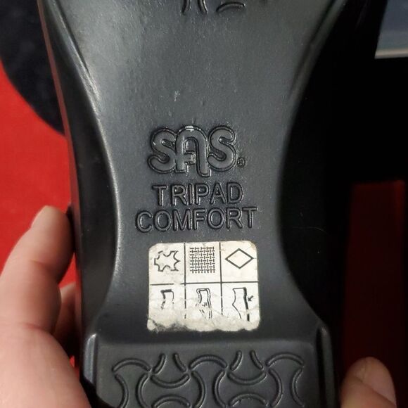 SAS Maria Mary Jane Shoes in Black Size 11 WW or Double Wide - Picture 12 of 13